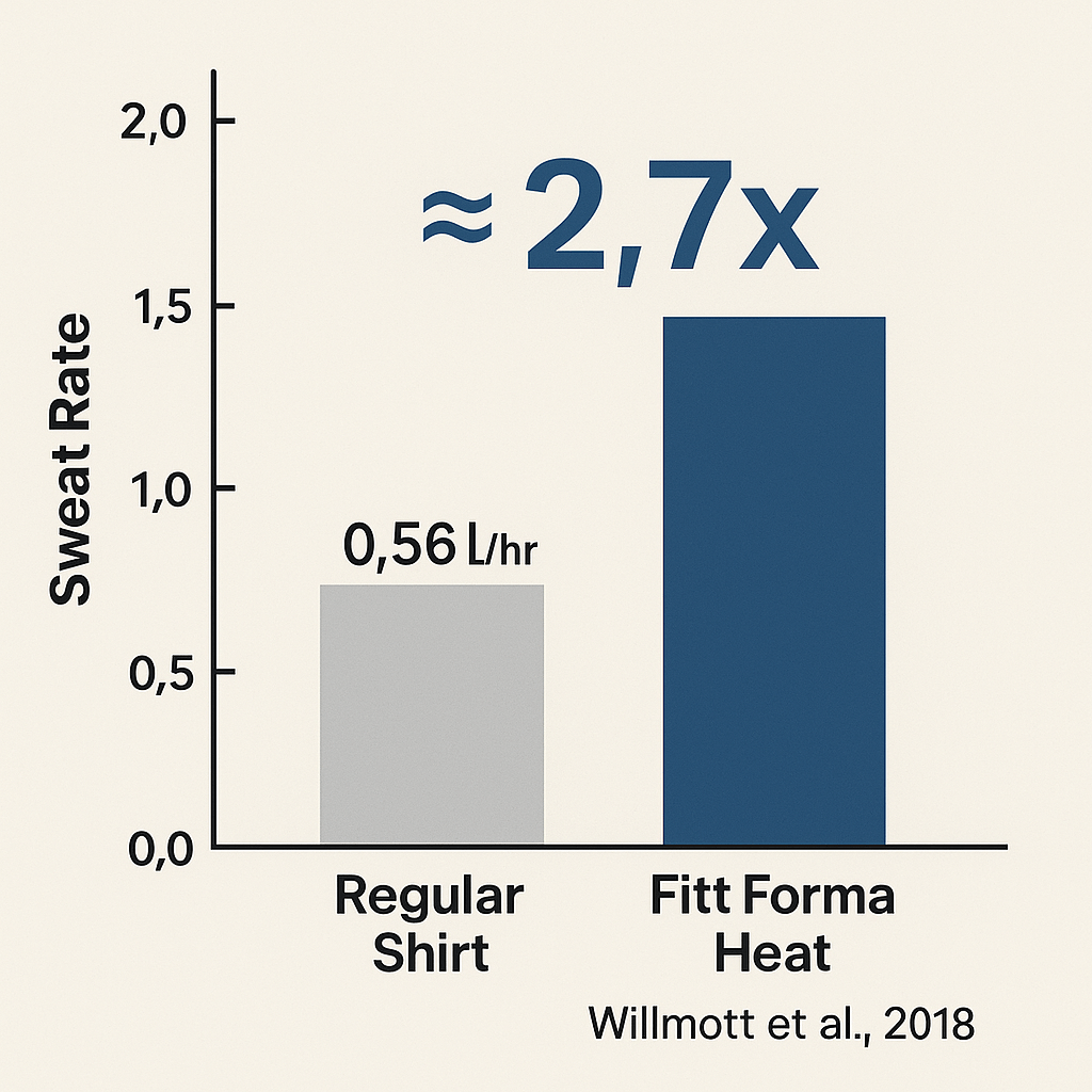 Fitt Forma Heat - Hőfokozó férfi edzőtrikó - Fitnesz Világ